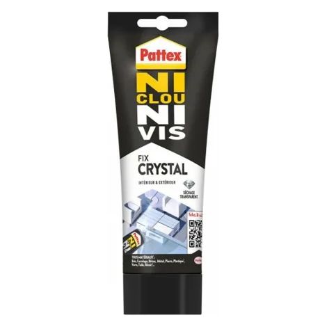 Pattex Pegamento Fix Crystal transparente para bricolaje
