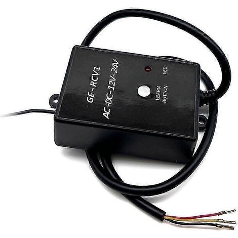 GE-RCV1 Empfänger 433,92 MHz Universal-Garagentor-Empfänger AD DC12V/24V Rolling Code und Fixed Code Externe Empfänger-JXLGV (1/5)