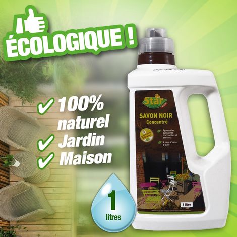 Savon noir concentré 1litre - 100% naturel (1/2)