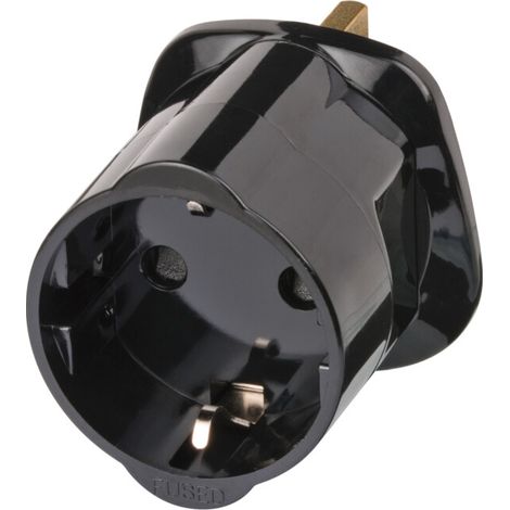 Adaptateur secteur de voyage prise avec terre = GB (1/4)