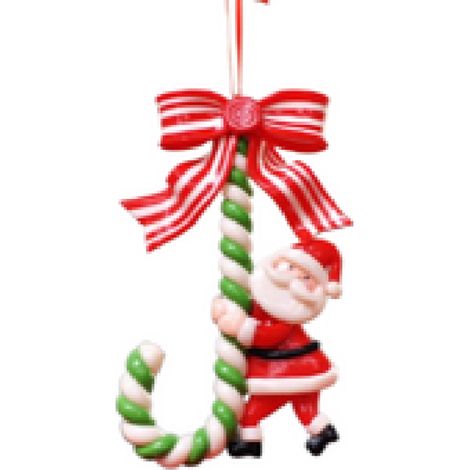 Irovami Ensemble de décorations Père Noël, bonhomme de neige, canne à sucre et nœud papillon - Seniors (1/2)