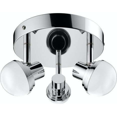 Forum Milan Round 3000k LED Bathroom Spotlight Chrome IP44 (1/4)