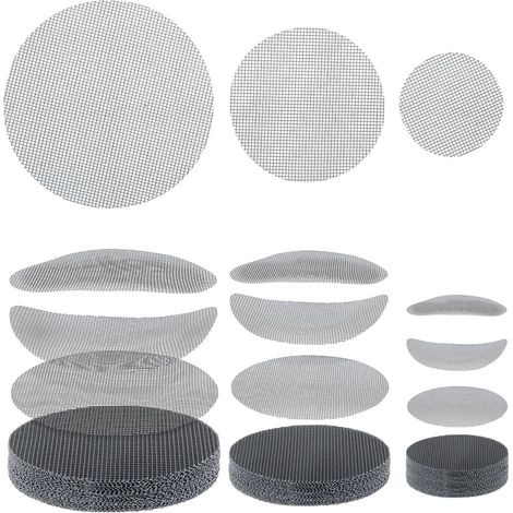 150 Pcs Round Bonsai Leaves 10cm 3cm 5.8cm 5.8cm for Flower Pots, Reusable to Prevent Loss of Soil, Succulent Plants (1/5)