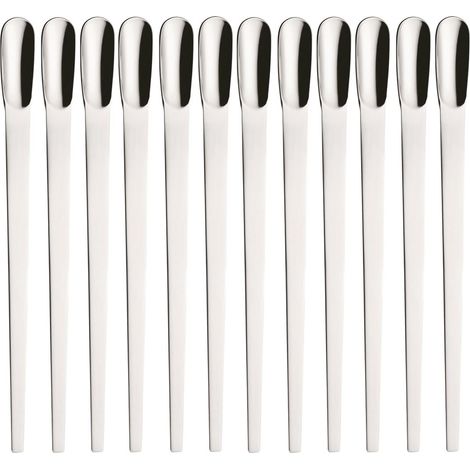 Abert cucchiaio bibita Appetizer acciaio inox 18/10 set 12 pezzi 10 cm (1/2)