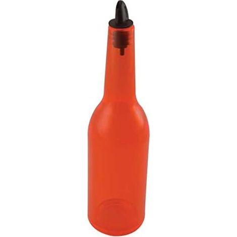 The Bars Flair Bottle, bottiglia da allenamento professionale 750 ml, rosso fluo (1/3)