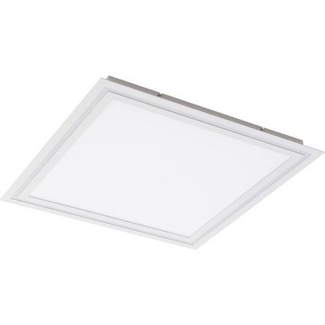 LED Deckenleuchte "Leicy" aus Metall dimmbar mit Fernbedienung für Wohnzimmer & Esszimmer von Lucande