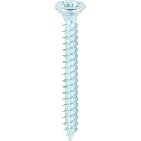 TIMco Twin Thread Zinc Countersunk Woodscrew 4 x 1 Qty 200