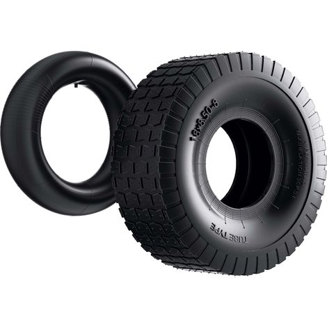 Neumáticos para segadora de jardín 18x8.50-8 4pr con cámara de aire y válvula angular