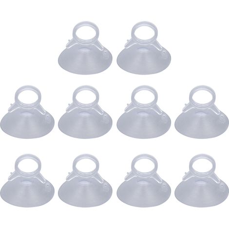 Ventouse PVC solide transparente pour fixation panneau solaire et carrelage avec anneau de traction