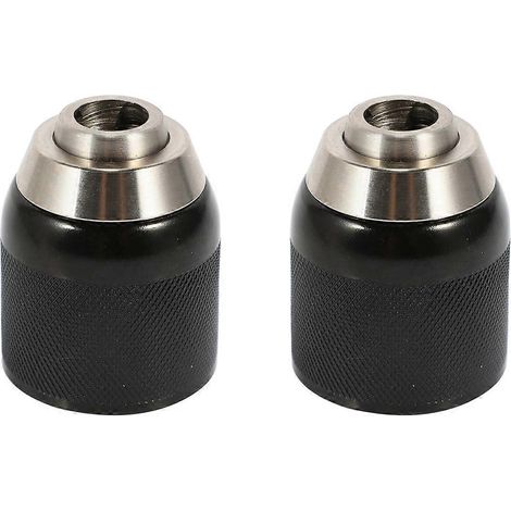 Deux mandrins sans clé, compatibles avec les accessoires pour outils électriques DeWALT DCD797, DCD792, DCD791, DCD790, DC988K, DC984KN, DCD796 et N196034. (1/5)