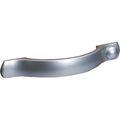 Poignée Zamak avec loqueteau : longueur 152 mm / entraxe 96 mm