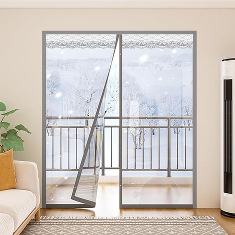 Rideau de Porte Isolant Thermique pour l'hiver (1/5)