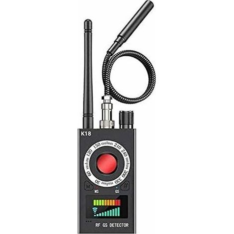 Détecteur RF sans fil anti-espion pour caméra dissimulée, lentille laser, GSM, appareil d'écoute, radar, détecteur de fréquences, localisateur, scanner, alarme sans fil (1/5)