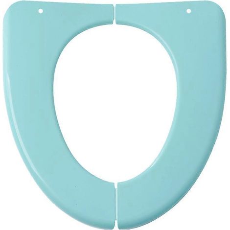 siège de toilette pliable en plastique, housse de siège de toilette portable, coussin pour la maison et les voyages (vert)-40x38cm-Green (1/4)