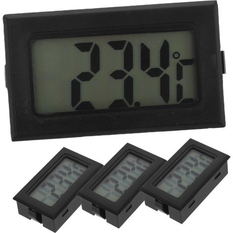 4pièces Mini Thermomètre Numérique Pour Aquarium Et Terrarium Thermomètre Pour Reptiles Et Plantes Appareil Mesure Précision Serre (1/5)