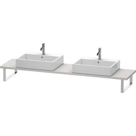 Duravit UNIVERSAL consolle 480xbis 800x30mm cemento