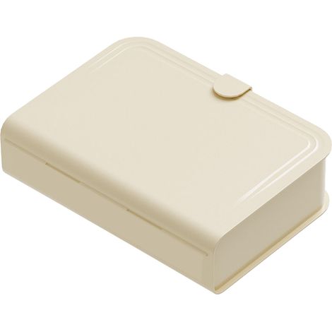 Boîte de rangement de bureau à plusieurs compartiments en plastique, simple, pour câbles de données, chargeur, écouteurs et coque de téléphone. (1/5)