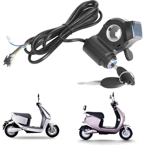 Adatto a biciclette elettriche con acceleratore a pollice LCD, con visualizzazione in tempo reale di tensione e potenza.