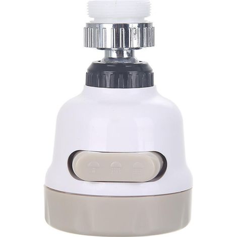 Tête de robinet de cuisine rotative à 360°, buse économiseuse d'eau, embout filtrant, aérateur de salle de bain, barboteur, 3 modes réglables et mobiles (1/5)