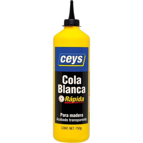 CEYS Extra schneller Weißleim für Holz in der Babyflasche 750 g 501605