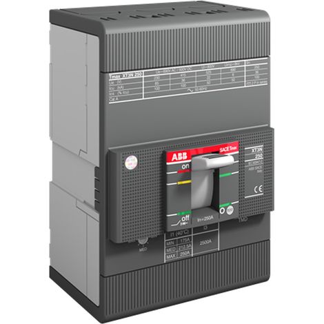 Interruttore magnetotermico 160A 3 poli XT3 Abb