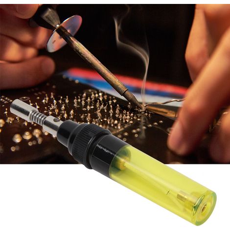 Pistolet thermique à gaz butane 8mL pour soudure de précision et travaux délicats