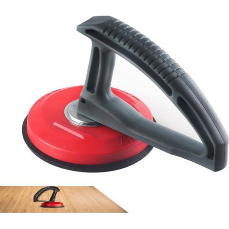 Outil Réparation Espace Plancher,Ventouse De Sol,Outil Professionnel Robuste pour la Réparation Joints de Sols Stratifiés/Vinyle Convient aux Planchers Bois Lames Vinyle et Planchers Bois Franc (1/5)