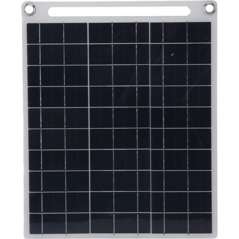 Ortviai Panneau Solaire Portable 15 W 16 V Étanche en Silicium Polycristallin pour Téléphones et Tablettes (1/5)