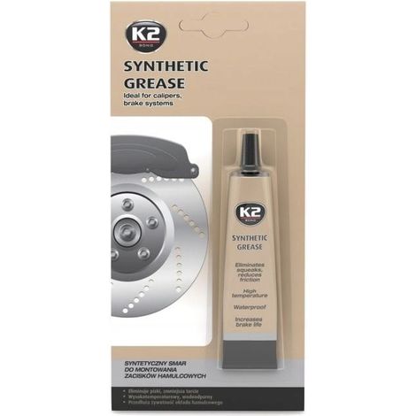 Grasso sintetico per pistoni freno ad alta temperatura K2 18 ml