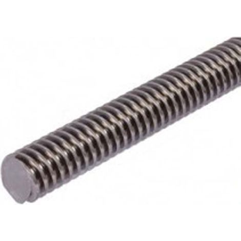 Rs Pro – Vis-mère 14mm – Longueur 1000mm – Acier pour charges élevées – Filetage trapézoïdal pour haute précision