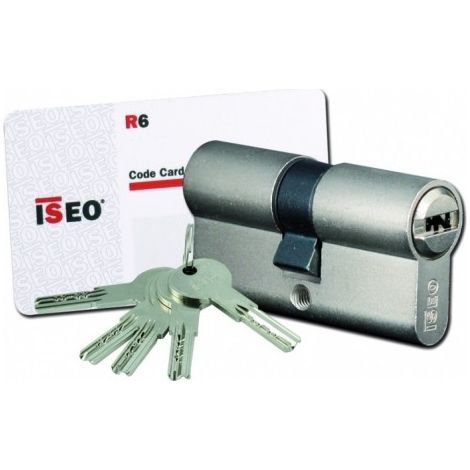 Cilindro iseo isr6 anti-taladro anti-ganzúa 40x40 mm