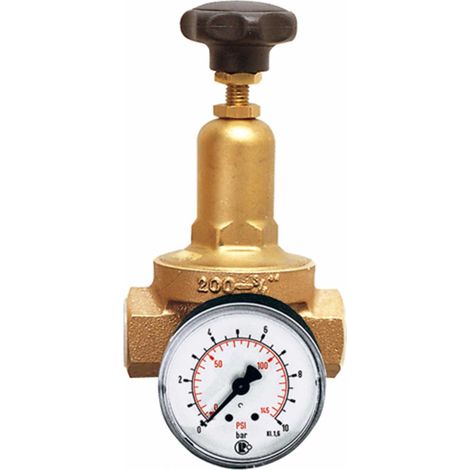 Riegler Druckregler DRV 200, Standardausführung, G 1 1/2, 1,5 - 8 bar (1/4)