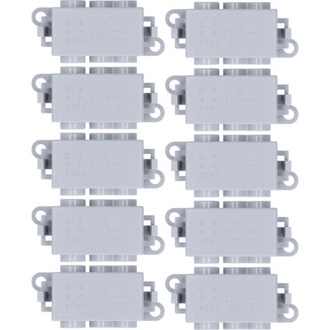 Connecteurs rapides Y-16 10 pièces, bornes en Y haute isolation ignifuges, puissance élevée, épissure multilatérale (1/5)