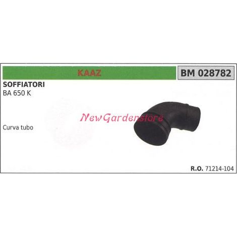 Codo del tubo del soplador BA 650K KAAZ 028782