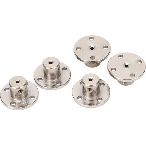 5PCS Accouplement Rigide Acier 45mm pour Moteurs RC, Robots DIY et Modélisme (1/5)