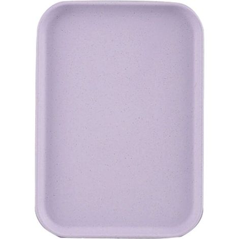 Plateau de service en paille de blé pour la cuisine, plateau rectangulaire pour cupcakes, fruits, collations, thé, pour la maison, (1/4)