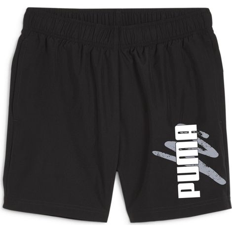 Puma ESS+ Logo LAB gewebte Herrenshorts schwarz 67899001 r S (1/3)