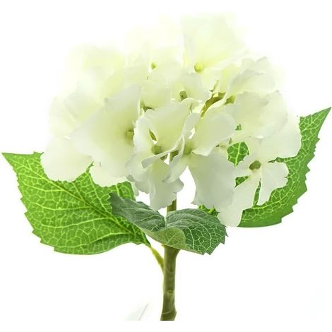 GASPER Mini-Hortensienblüte Weiß 33 cm - Kunstblumen