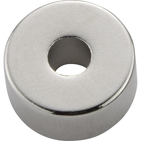 TRU COMPONENTS TC-12260100 Permanent-Magnet Ring (Ø x H) 13 mm x 6 mm    Grenztemperatur (max.): 100