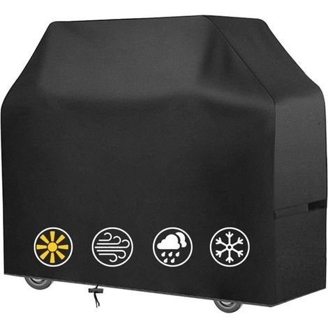 Housses pour barbecue - Weber Spirit II E-210 E-215 E-315 - 132x66x109 cm - 420D Oxford - Imperméable & anti-UV