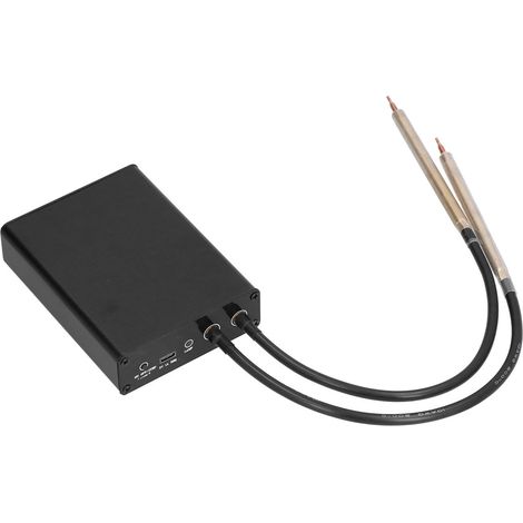 Mini-Punktschweißgerät, tragbar, robust, langlebig, sicher, einstellbar, Lithium-Akku, Handgerät, schwarz (1/5)