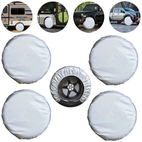 Universal Waterproof Tire Cover Pack – Sun Protection – 24-26 inch (1/5)