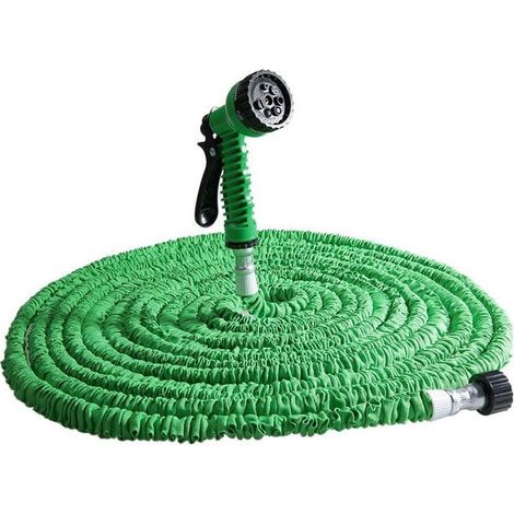 20m Magic Hose Expanding Wasserschlauch - Grün (1/4)
