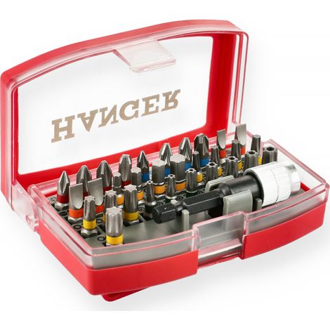 Coffret d embouts couleurs 32 pièces HANGER 250002 (1/3)