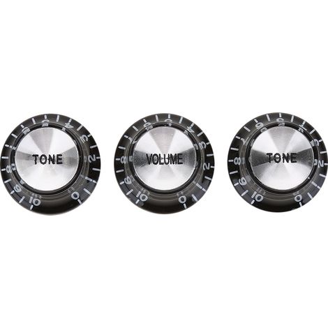 Lot de 3 boutons de volume et de tonalité de remplacement pour guitares électriques Fender (1/5)