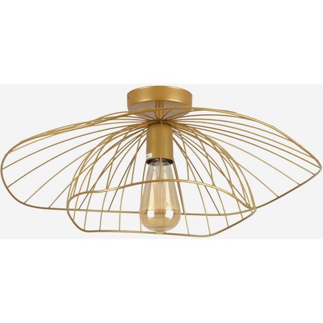 Moderne Metall-Deckenleuchte Mantar - Gold (1/5)