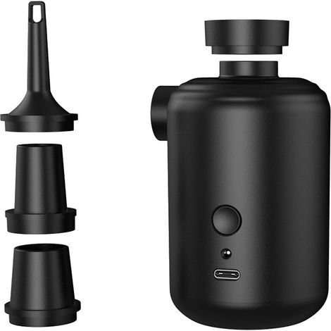 Pompe à air portable pour objets gonflables, 5V, 3600mAh, chargement USB, rotation à 360°, pour gonfler et dégonfler les produits gonflables.-AquaForge (1/5)