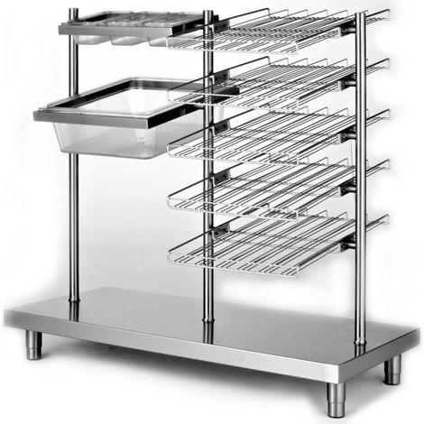 Elément porte - plateaux - couverts pain et verres - Diamond