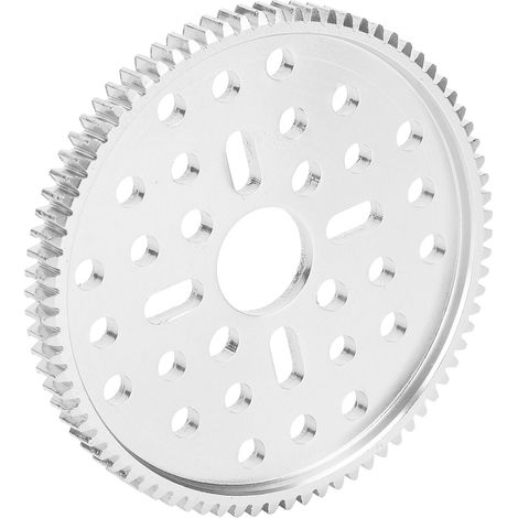 Engrenage cylindrique en aluminium, 80 dents, denture droite, 4302‑0014‑0080, module 0,8, 14 mm (1/5)