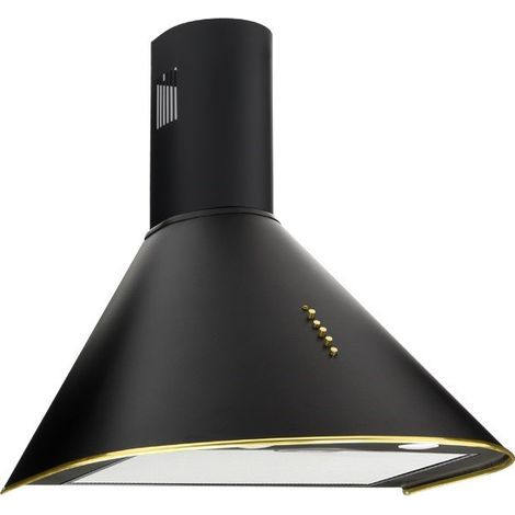 Campana Akpo Wk 4 Dandys Gold 60 cm 450 m³/h Negro (1/2)